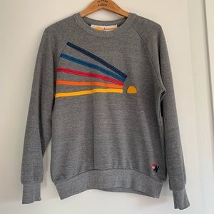 Aviator Nation Daydream crew sweatshirt size S